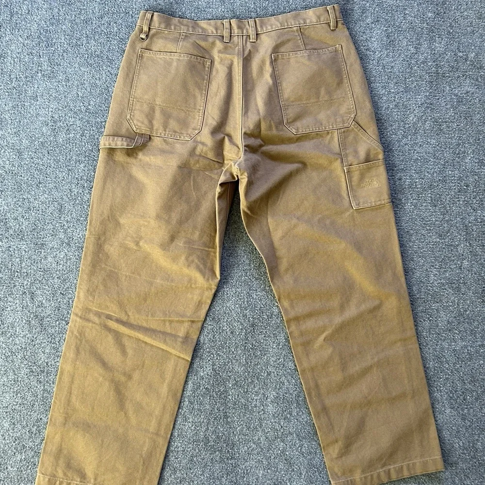 The North Face Pants Mens 38x30 Brown Berkeley Canvas Carpenter Utility Workwear